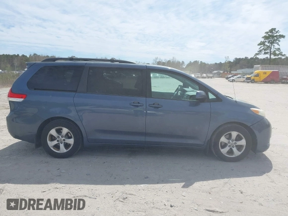 2014 Toyota Sienna LE AAS with VIN 5TDKK3DCXES498110, listed as a IAAI auction lot 41847116 with 242,065 mi miles and . Bid and sale history available at DreamBid. Image 13.