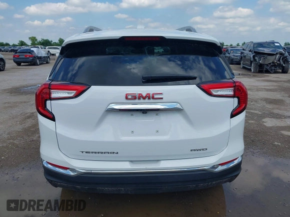 2024 GMC Terrain SLT with VIN 3GKALVEG6RL304937, listed as a IAAI auction lot 42209554 with 28,263 mi miles and . Bid and sale history available at DreamBid. Image 16.