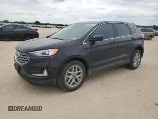 2021 Ford Edge SEL z VIN 2FMPK3J98MBA12114, wystawiony jako Copart lot #53508235 z przebiegiem Nie podano mil oraz Szkoda całkowita • Salvage title. Historia ofert i sprzedaży dostępna na DreamBid. Obrazek 1.
