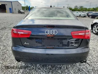 2012 Audi A6 Premium Plus with VIN WAUGGAFC6CN054165, listed as a Copart auction lot 62527695 with 55,592 mi miles and Clean title. Bid and sale history available at DreamBid. Image 6.