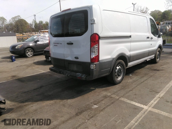 2015 Ford Transit Cargo with VIN 1FTNE1YM6FKA97397, listed as a IAAI auction lot 41965624 with 249,447 mi miles. Bid and sale history available at carsss.com. Image 4.