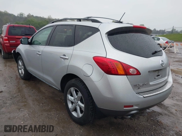 2010 Nissan Murano S with VIN JN8AZ1MU7AW005454, listed as a IAAI auction lot 42007220 with 132,475 mi miles. Bid and sale history available at carsss.com. Image 3.