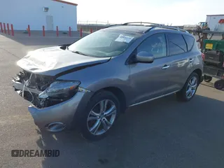 2009 Nissan Murano SL with VIN JN8AZ18W09W154845, listed as a IAAI auction lot 41379554 with 156,194 mi miles and . Bid and sale history available at DreamBid. Image 18.