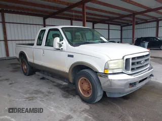 2004 Ford F-250 XL with VIN 1FTNX20L84EB98035, listed as a IAAI auction lot 42147102 with 184,136 mi miles and . Bid and sale history available at DreamBid. Image 1.