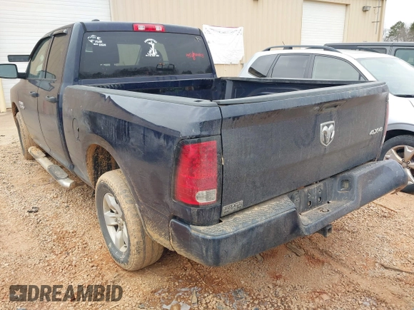 2017 Ram 1500 Express with VIN 1C6RR7FG7HS540141, listed as a IAAI auction lot 41352805 with 142,454 mi miles and . Bid and sale history available at carsss.com. Image 3.