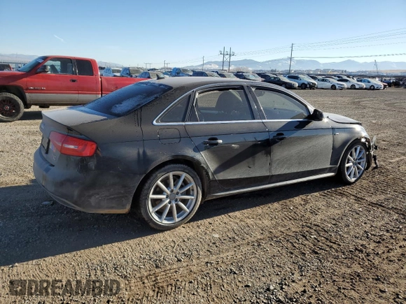 2014 Audi A4 Prestige with VIN WAUMFAFL9EN041175, listed as a Copart auction lot 83340014 with 94,690 mi miles and Salvage Title. Bid and sale history available at carsss.com. Image 3.