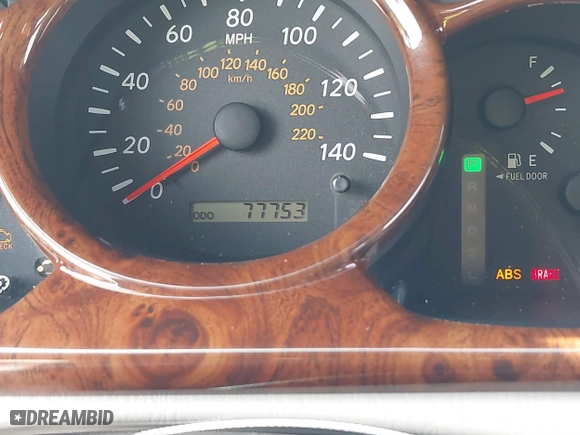 2002 Toyota Highlander with VIN JTEGF21A620053347, listed as a IAAI auction lot 41393410 with 77,753 mi miles. Bid and sale history available at carsss.com. Image 7.