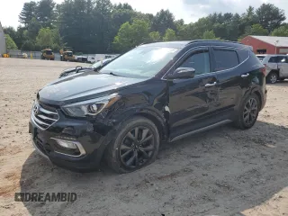 2017 Hyundai Santa Fe Ultimate with VIN 5XYZWDLA2HG487757, listed as a Copart auction lot 60721855 with 54,644 mi miles and Salvage title. Bid and sale history available at DreamBid. Image 1.