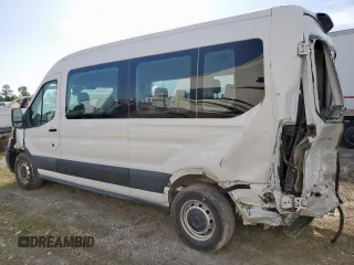 2018 Ford Transit Passenger XL z VIN 1FBAX2CM6JKA67593, wystawiony jako Copart lot #54932145 z przebiegiem 27 491 mil mil oraz Szkody całkowita. Historia ofert i sprzedaży dostępna na DreamBid. Obrazek 2.