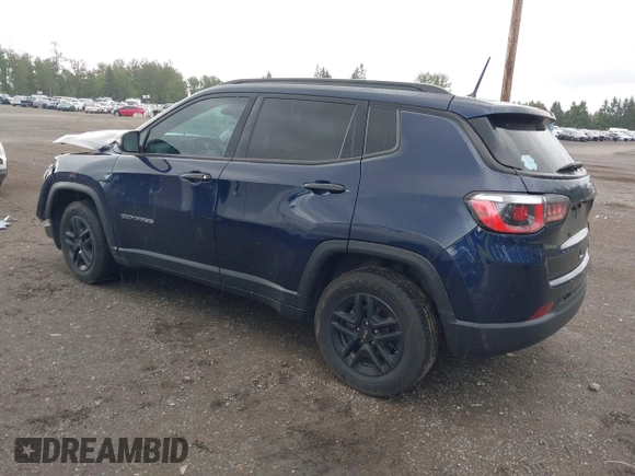 2018 Jeep Compass Sport with VIN 3C4NJCAB3JT411580, listed as a IAAI auction lot 42300505 with Not provided miles and . Bid and sale history available at DreamBid. Image 3.