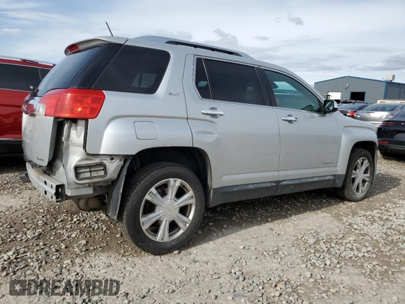 2017 GMC Terrain SLT z VIN 2GKFLUEK5H6320716, wystawiony jako Copart lot #55837545 z przebiegiem 141 978 mil mil oraz Szkoda całkowita • Salvage title. Historia ofert i sprzedaży dostępna na DreamBid. Obrazek 3.