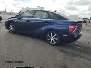 2017 Toyota Mirai with VIN JTDBVRBD6HA003330, listed as a Copart auction lot 55021135 with 65,509 mi miles and Salvage title. Bid and sale history available at DreamBid. Image 2.