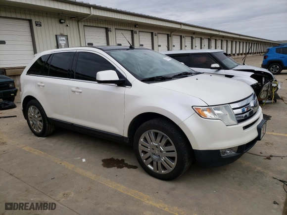2009 Ford Edge Limited with VIN 2FMDK39C19BA82631, listed as a Copart auction lot 47879295 with 192,721 mi miles and Salvage Title. Bid and sale history available at carsss.com. Image 4.