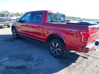 2017 Ford F-150 XL with VIN 1FTEW1EG0HFB05453, listed as a IAAI auction lot 41258902 with 120,411 mi miles. Bid and sale history available at carsss.com. Image 3.