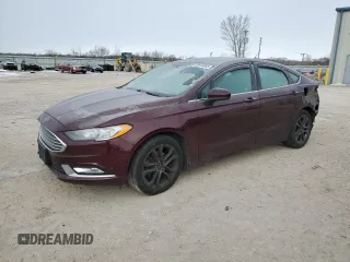 2018 Ford Fusion SE with VIN 3FA6P0H70JR164430, listed as a Copart auction lot 88548065 with 82,261 mi miles and Salvage Title. Bid and sale history available at carsss.com. Image 1.