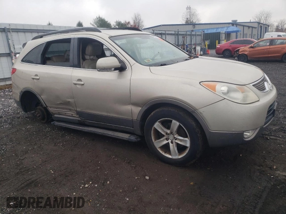 2009 Hyundai Veracruz GLS with VIN KM8NU73C69U079815, listed as a Copart auction lot 44301325 with 197,854 mi miles and Non repairable. Bid and sale history available at DreamBid. Image 4.