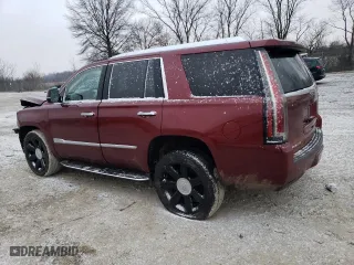 2017 Cadillac Escalade Premium Luxury with VIN 1GYS3CKJ1HR255975, listed as a Copart auction lot 44949315 with 42,123 mi miles and Salvage Title. Bid and sale history available at carsss.com. Image 2.