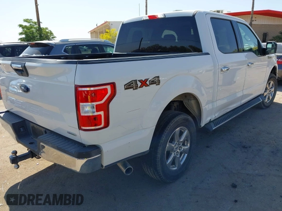 2020 Ford F-150 XL with VIN 1FTEW1E40LFA27089, listed as a IAAI auction lot 41978241 with 132,145 mi miles and . Bid and sale history available at DreamBid. Image 4.