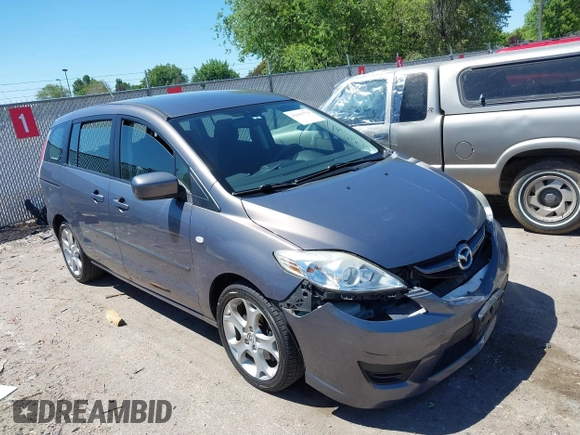 2009 Mazda 5 Touring z VIN JM1CR29L490340616, wystawiony jako IAAI lot #42402779 z przebiegiem 104 180 mil mil oraz . Historia ofert i sprzedaży dostępna na DreamBid. Obrazek 1.