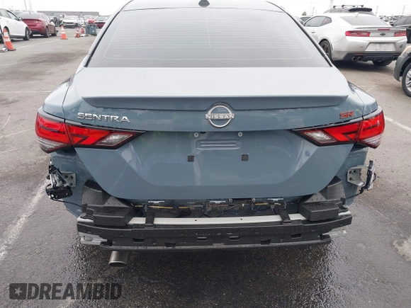 2025 Nissan Sentra SR с VIN 3N1AB8DVXSY233950, выставлен на аукционе IAAI как лот 42429684 с пробегом 5 114 миль миль и . История ставок и продаж доступна на DreamBid. Изображение 6.