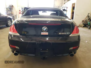 2004 BMW 6 Series 645Ci with VIN WBAEK73414B321589, listed as a Copart auction lot 54207984 with 127,936 mi miles and Salvage Title. Bid and sale history available at carsss.com. Image 6.