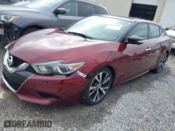 2017 Nissan Maxima SV with VIN 1N4AA6AP4HC362140, listed as a IAAI auction lot 41557091 with 124,150 mi miles and . Bid and sale history available at DreamBid. Image 17.