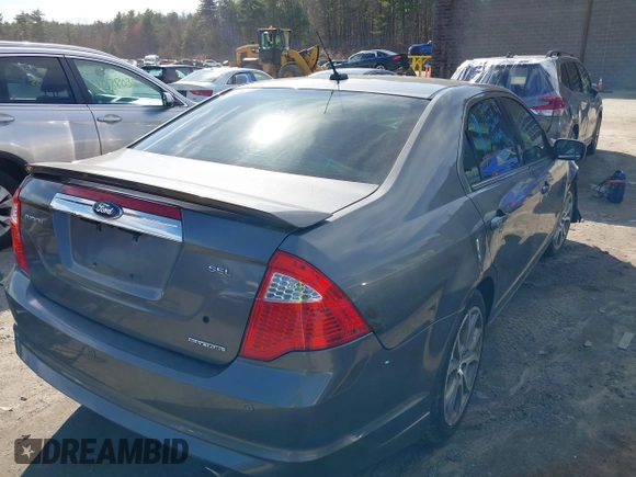 2012 Ford Fusion SEL with VIN 3FAHP0JGXCR443602, listed as a IAAI auction lot 41994317 with 175,864 mi miles and . Bid and sale history available at carsss.com. Image 4.