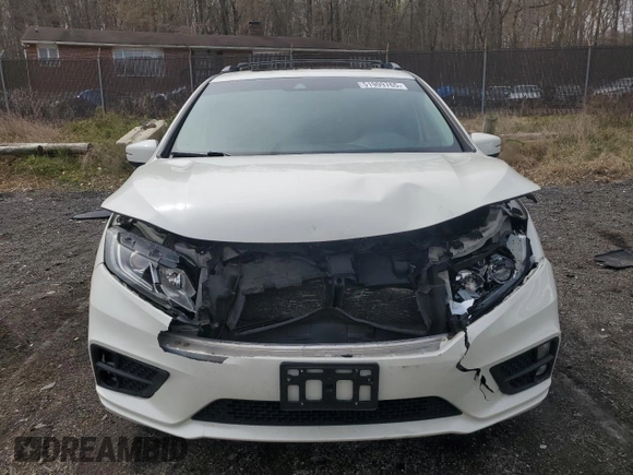 2018 Honda Odyssey EX-L with VIN 5FNRL6H79JB096121, listed as a Copart auction lot 51909765 with 157,150 mi miles and Salvage Title. Bid and sale history available at carsss.com. Image 5.
