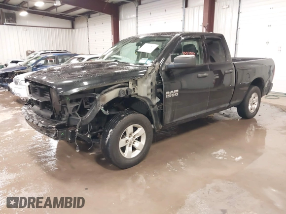 2018 Ram 1500 Express with VIN 1C6RR7FG6JS246610, listed as a IAAI auction lot 41429810 with 107,212 mi miles and . Bid and sale history available at DreamBid. Image 17.