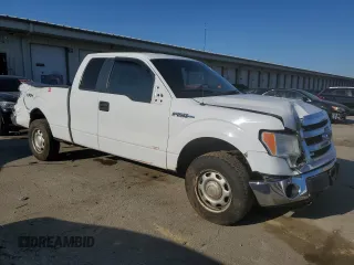 2013 Ford F-150 XL with VIN 1FTFX1EF8DFC21129, listed as a Copart auction lot 47817565 with 264,639 mi miles and Salvage Title. Bid and sale history available at carsss.com. Image 4.