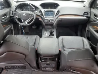2020 Acura MDX w/Technology Pkg with VIN 5J8YD3H53LL006243, listed as a Copart auction lot 42594845 with 0 mi miles and Salvage Title. Bid and sale history available at carsss.com. Image 8.