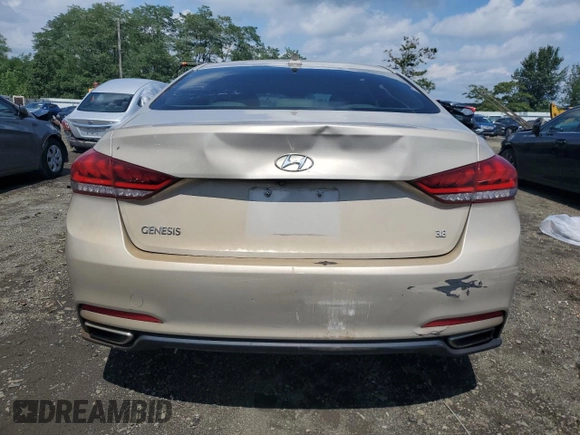2015 Hyundai Genesis 3.8L with VIN KMHGN4JE7FU051963, listed as a Copart auction lot 67966694 with 140,222 mi miles and Clean Title. Bid and sale history available at carsss.com. Image 6.