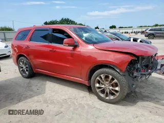 2019 Dodge Durango GT Plus z VIN 1C4RDHDG8KC650407, wystawiony jako Copart lot #60932145 z przebiegiem Nie podano mil oraz Czysty tytuł • Clean title. Historia ofert i sprzedaży dostępna na DreamBid. Obrazek 4.