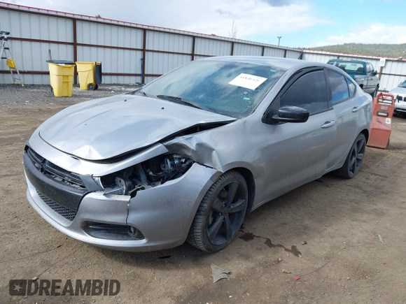 2015 Dodge Dart SXT with VIN 1C3CDFBB0FD187300, listed as a IAAI auction lot 41830426 with 95,665 mi miles. Bid and sale history available at carsss.com. Image 2.