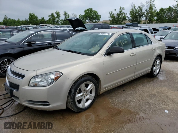 2009 Chevrolet Malibu 1LS with VIN 1G1ZG57BX9F131723, listed as a Copart auction lot 54502774 with 224,252 mi miles and Salvage Title. Bid and sale history available at DreamBid. Image 1.