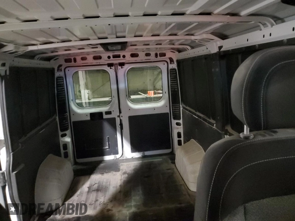 2020 Ram ProMaster Cargo with VIN 3C6TRVAG0LE134912, listed as a Copart auction lot 87543015 with Not Provided miles and Salvage Title. Bid and sale history available at DreamBid. Image 10.