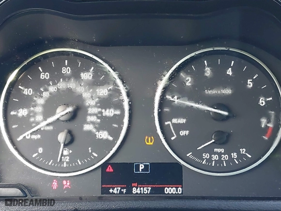 2016 BMW X1 xDrive28i with VIN WBXHT3C30GP881837, listed as a IAAI auction lot 41117389 with 84,157 mi miles. Bid and sale history available at carsss.com. Image 7.