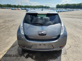 2017 Nissan LEAF SV with VIN 1N4BZ0CP1HC302162, listed as a Copart auction lot 62365315 with 60,281 mi miles and Salvage title. Bid and sale history available at DreamBid. Image 6.