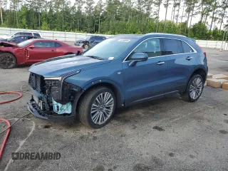 2025 Cadillac XT4 FWD Premium Luxury with VIN 1GYFZCR47SF150673, listed as a Copart auction lot 56108895 with 2,167 mi miles and Salvage title. Bid and sale history available at DreamBid. Image 1.