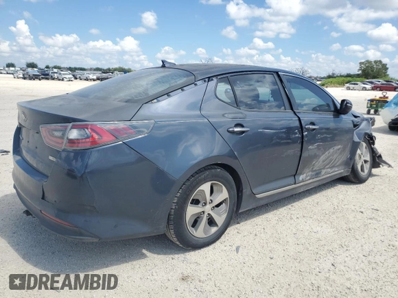 2015 Kia Optima Hybrid with VIN KNAGM4AD3F5077787, listed as a Copart auction lot 72204394 with 87,094 mi miles and Salvage Title. Bid and sale history available at carsss.com. Image 3.