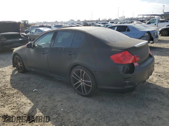 2007 Infiniti G35 Sedan Journey with VIN JNKBV61E47M707451, listed as a Copart auction lot 42640955 with 207,310 mi miles and Salvage Title. Bid and sale history available at carsss.com. Image 2.