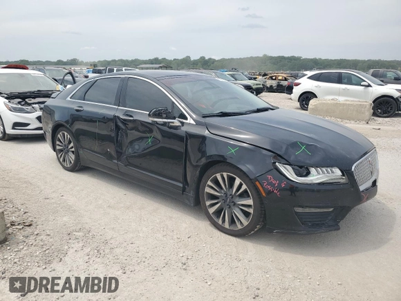 2017 Lincoln MKZ Reserve with VIN 3LN6L5E92HR649666, listed as a Copart auction lot 60908385 with 208,199 mi miles and Salvage title. Bid and sale history available at DreamBid. Image 4.