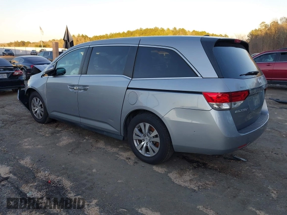 2017 Honda Odyssey SE with VIN 5FNRL5H38HB020908, listed as a IAAI auction lot 41239727 with 112,316 mi miles and . Bid and sale history available at carsss.com. Image 3.