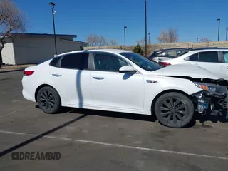 2018 Kia Optima LX with VIN 5XXGT4L37JG266313, listed as a IAAI auction lot 41662782 with Not Provided miles and . Bid and sale history available at carsss.com. Image 14.