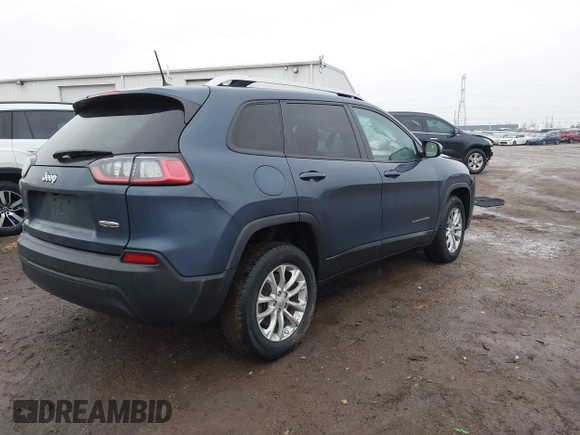 2020 Jeep Cherokee Latitude with VIN 1C4PJMCB4LD650592, listed as a IAAI auction lot 41192484 with 88,931 mi miles. Bid and sale history available at carsss.com. Image 4.
