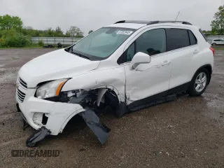 2016 Chevrolet Trax LT z VIN 3GNCJLSB8GL269698, wystawiony jako Copart lot #57852645 z przebiegiem 68 699 mil mil oraz Szkoda całkowita • Salvage title. Historia ofert i sprzedaży dostępna na DreamBid. Obrazek 1.