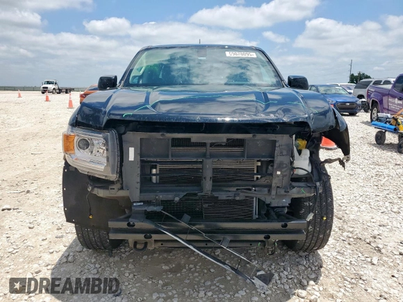 2021 GMC Canyon 2WD Elevation with VIN 1GTG5CEN2M1273060, listed as a Copart auction lot 59078095 with 46,552 mi miles and Salvage title. Bid and sale history available at DreamBid. Image 5.