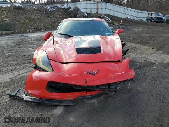 2017 Chevrolet Corvette Grand Sport 2LT with VIN 1G1YY2D78H5118271, listed as a Copart auction lot 88959095 with 0 mi miles and Salvage Title. Bid and sale history available at carsss.com. Image 5.