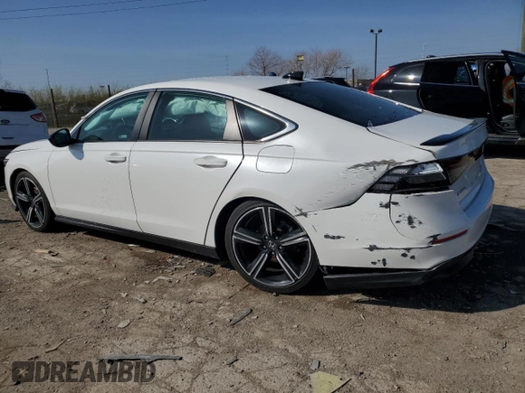 2023 Honda Accord Sport z VIN 1HGCY2F54PA039295, wystawiony jako Copart lot #51263545 z przebiegiem 25 988 mil mil oraz Szkody całkowita. Historia ofert i sprzedaży dostępna na DreamBid. Obrazek 2.