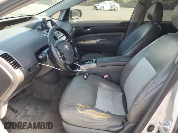 2007 Toyota Prius with VIN JTDKB20U577088711, listed as a Copart auction lot 55463695 with 355,326 mi miles and Salvage Title. Bid and sale history available at DreamBid. Image 7.